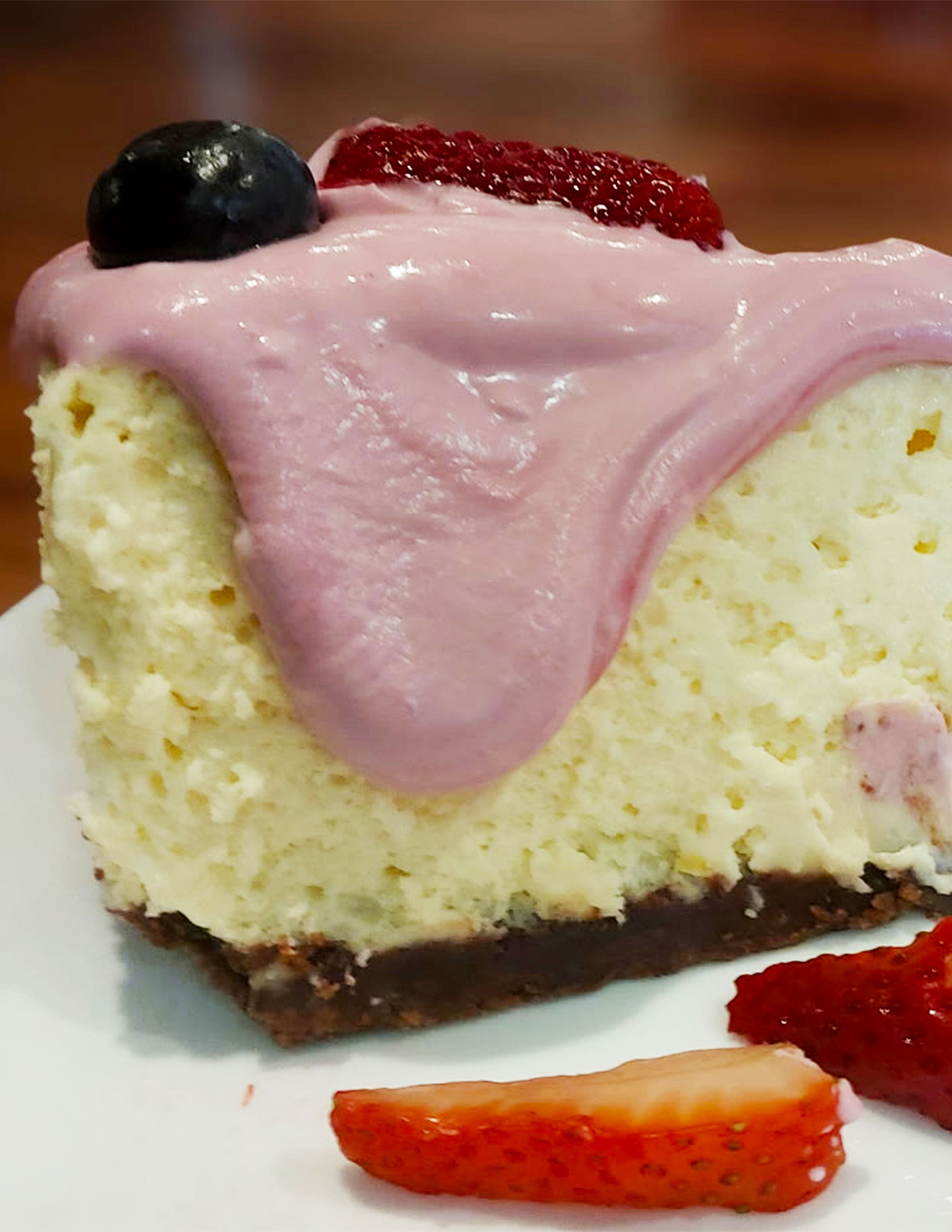 Strawberry cheesecake